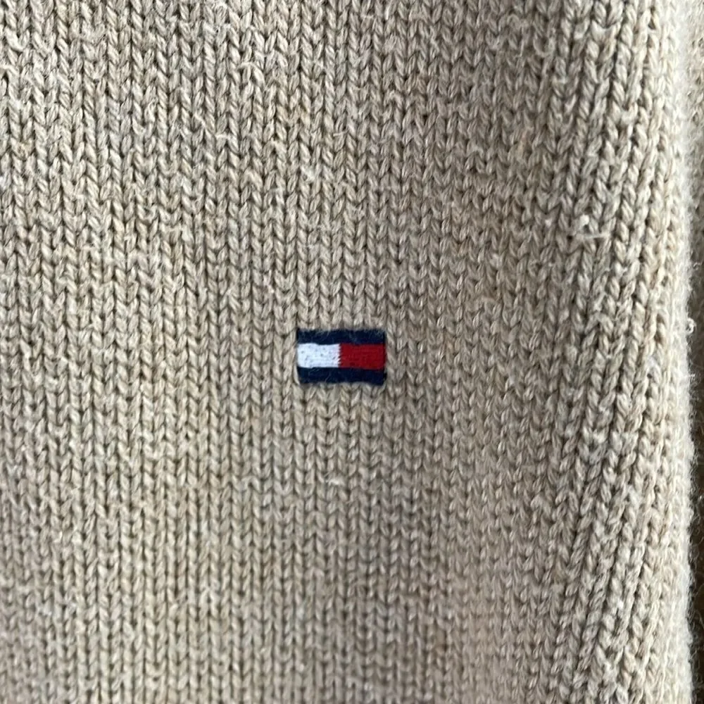 Tommy Hilfiger Men’s Pullover Sweater, Size XL, Tan